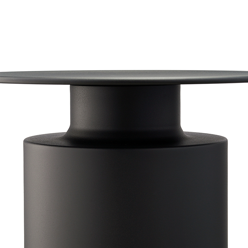 Столик кофейный otes, D45 см, черный