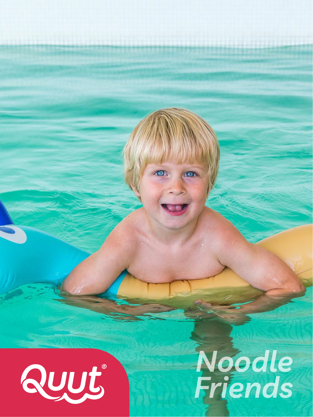 Игрушка надувная для плавания Quut Noodle Dino