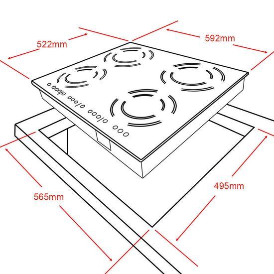Индукционная варочная панель Ginzzu HCI-407