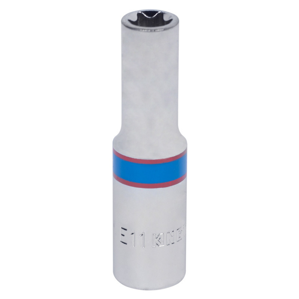 Головка торцевая глубокая TORX Е-стандарт 3/8&quot;, E11 KING TONY 327511M