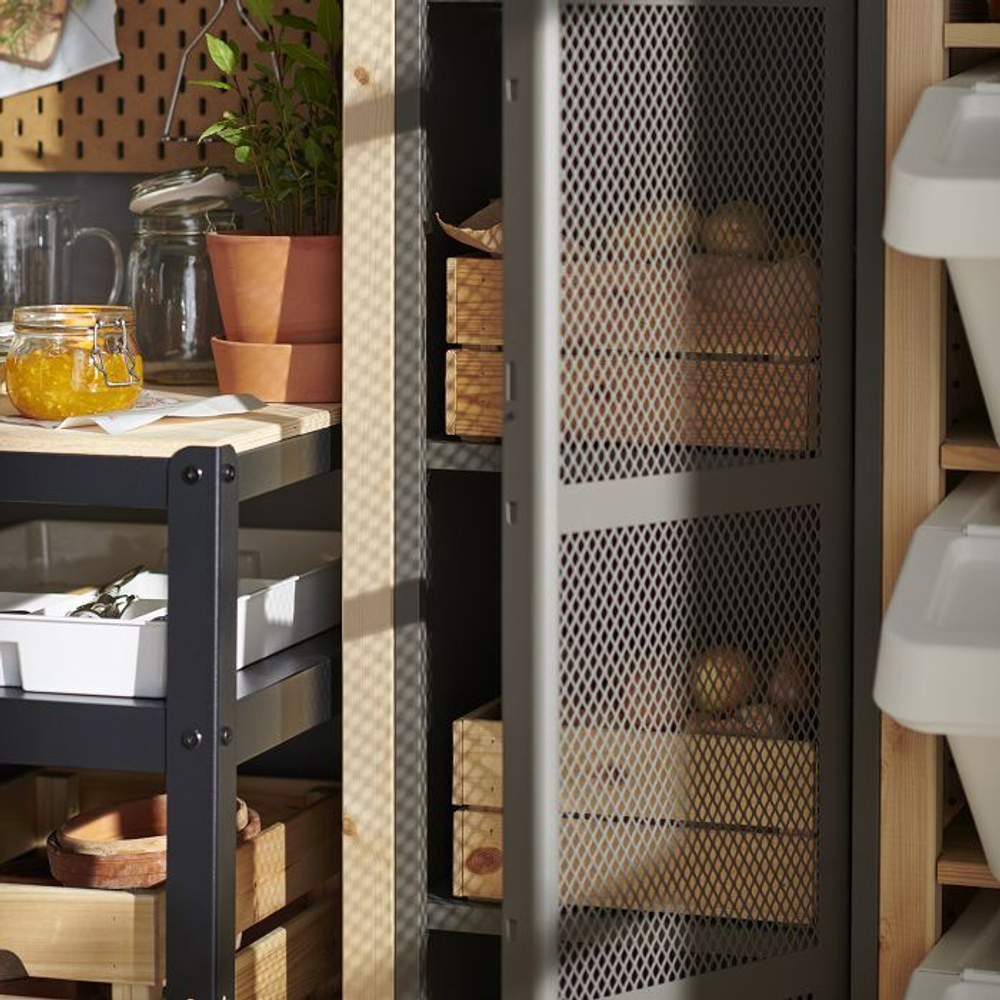 Dipriz Ящик для хранения вещей 33х23х15 из натуральной сосны, органайзер