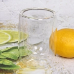 Стакан стеклянный с двойными стенками 250мл «Хай-Тек» LCWB5752