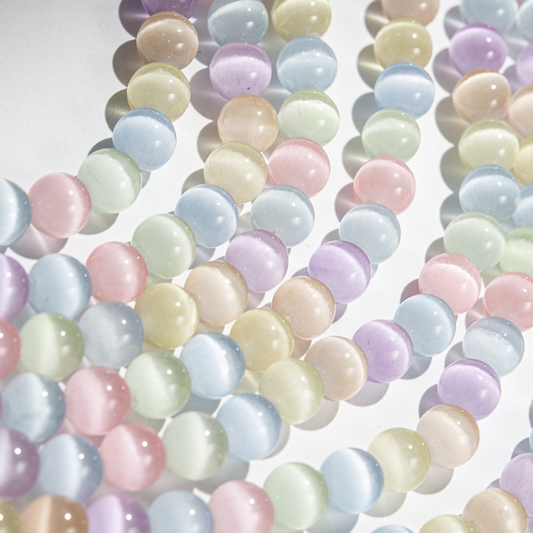 Селенит "Конфетки" (имитация), шар, 10мм