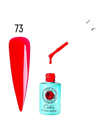 CreaLine Гель-лак UV тон 073 Рубиновый 10 мл