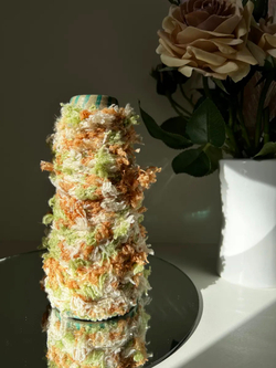 Пряжа Единорог UNICORN мультиколор с шишибриками 50 g