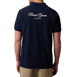 Мужское теннисное поло Roland Garros Heritage Polo Shirt - navy blue