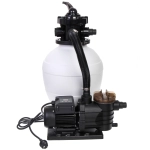 Насос-фильтр песочный для бассейнов CLP5503F PRO, 7000 л/ч, Seazone