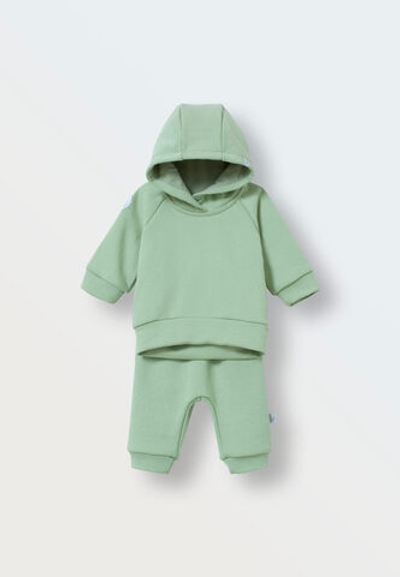 Комплект худи и джоггеры (оливка)