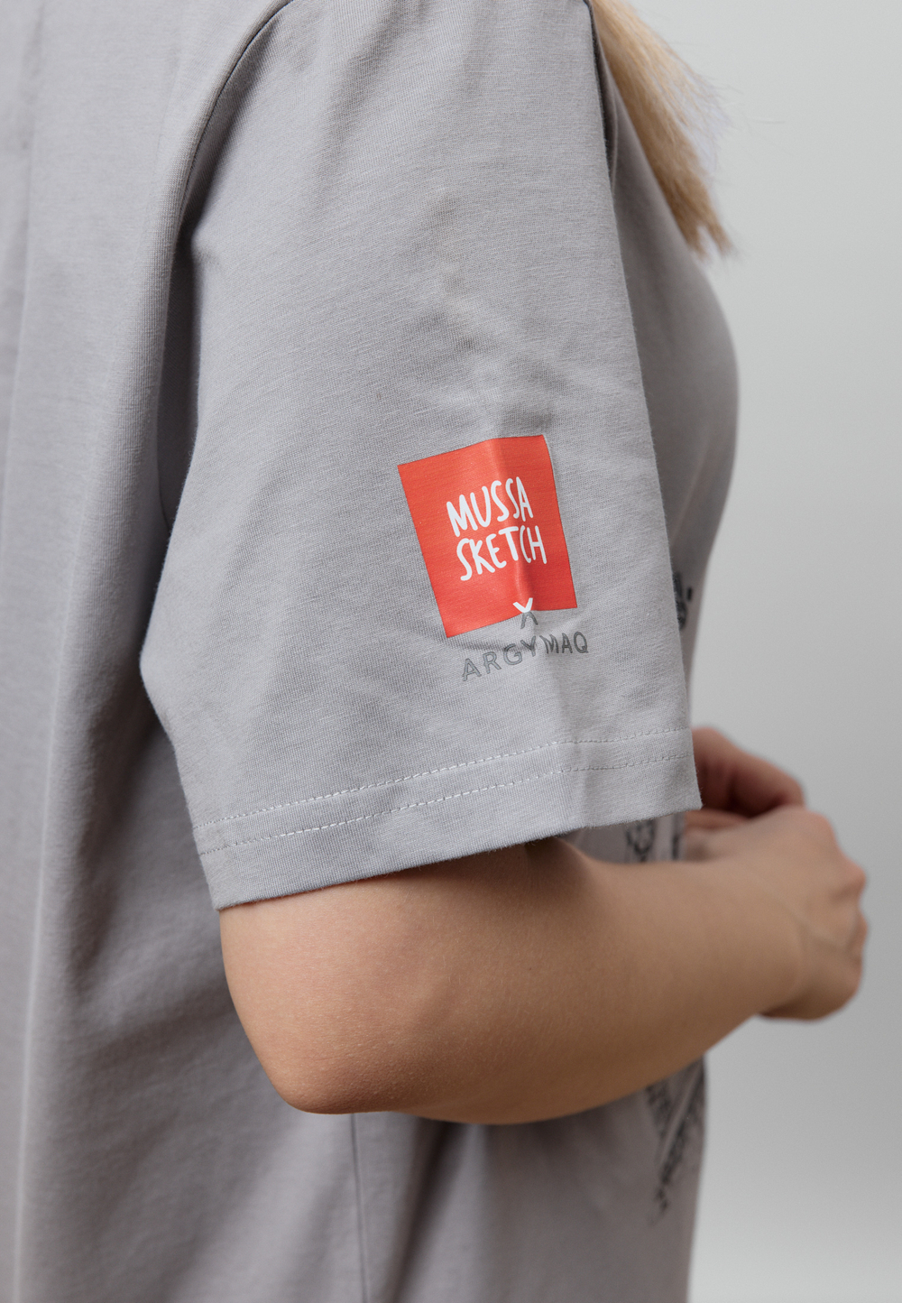 Футболка ALMATY MS LIGHT GREY