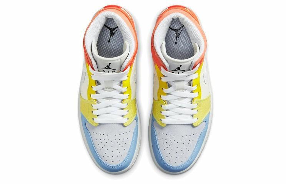 Кроссовки Jordan Air Jordan 1 Mid "To My First Coach" (Женская размерная сетка)