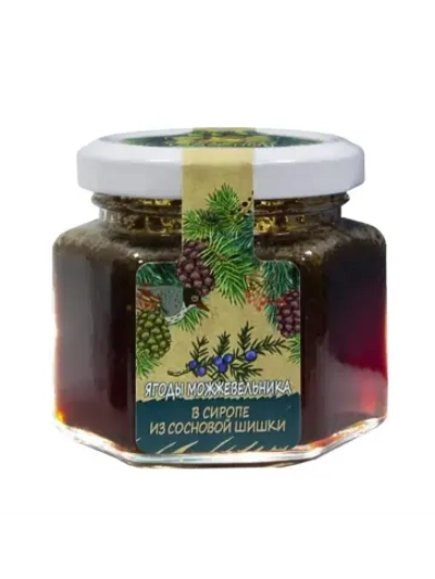 Варенье Ягоды можжевельника в сиропе из сосновой шишки 130гр