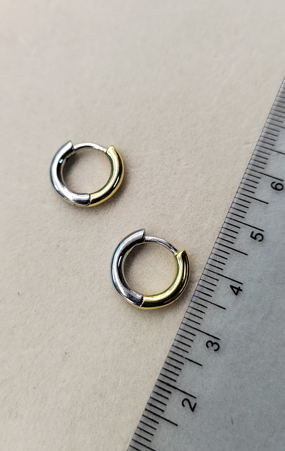 14299 Швензы-Конго круглые 14*2,5мм, биколор, пара