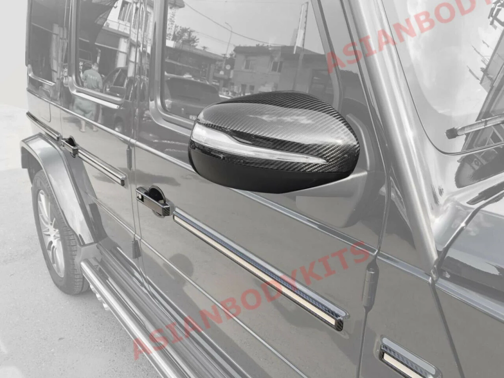 Карбоновые наружные накладки для Mercedes-Benz G63 / G550 / G-Class W463A/W464 2018+ Мерседес Гелик гелентваген