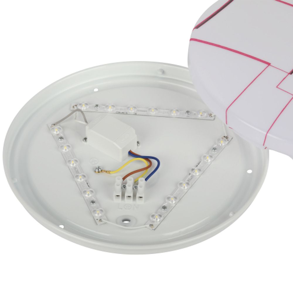 Светильник потолочный светодиодный ЭРА Классик без ДУ SPB-6 Slim 1 24-4K 24Вт 4000K