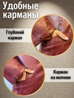 Куртка демисезонная из экокожи с капюшоном, косуха оверсайз