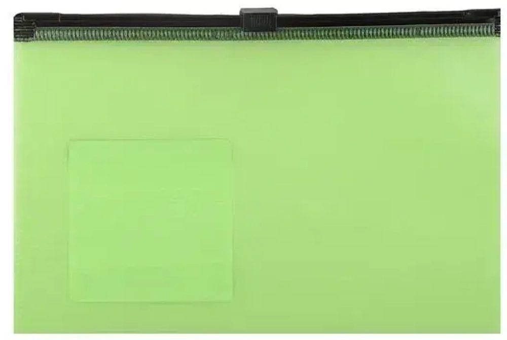 Zip-пакет пластиковый с клапаном формата С6 ErichKrause Fizzy Neon 53294