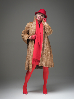 Шуба винтаж / натуральная норка .