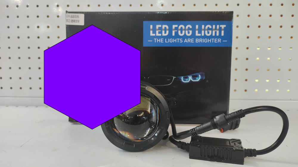 24 BI, - Б. Дальний / ПТФ BI-LED (J-24, ближний, дальний) би-линзы(Citroen, Ford, Mitsubishi, Land Rover, Renault, Suzuki, Daewoo),светодиодные противотуманные фары (2 шт. / комплект)