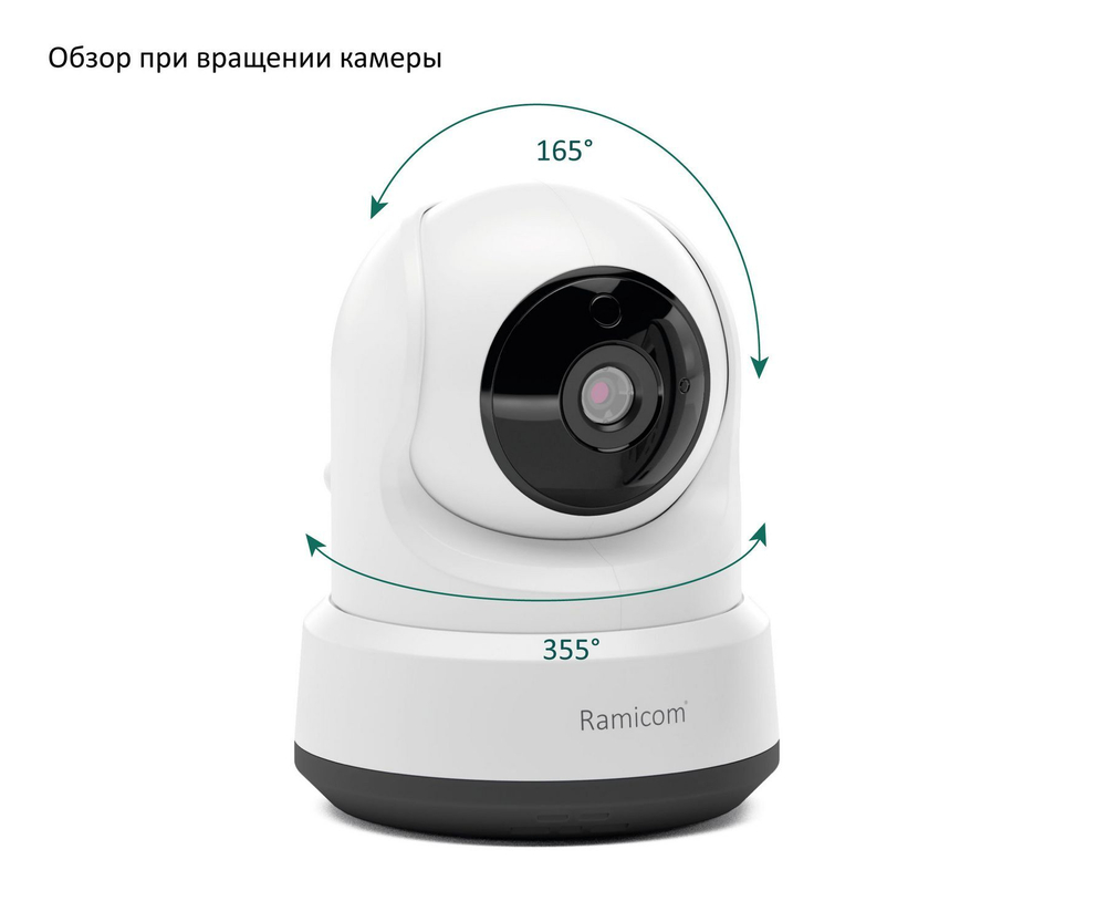 WI-FI HD Видеоняня Ramicom VRC250C