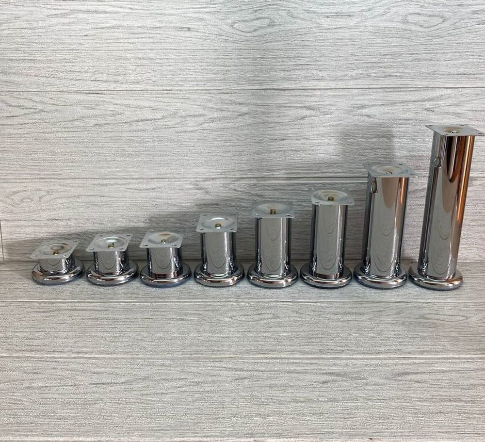 Ножки для мебели металлические высота 6 см 4 штуки