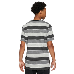 Мужская теннисная футболка Nike Court Embedded Stripes Tee M - black