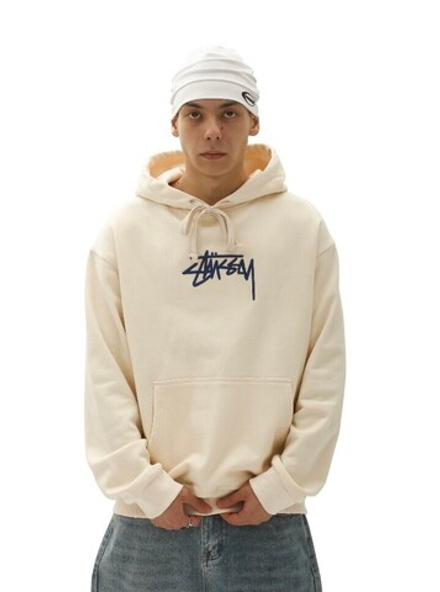 Худи Stussy (Milk/Blue)