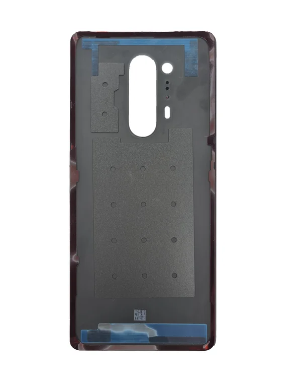 Задняя крышка для OnePlus 8 Pro синяя матовая (Ultramarine Blue) без стекла камеры