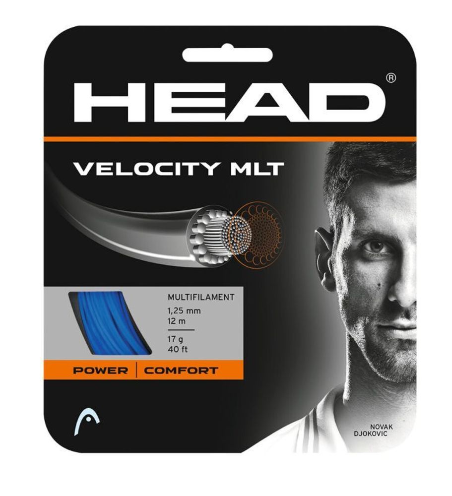 Теннисные струны Head Velocity MLT (12 m) - blue