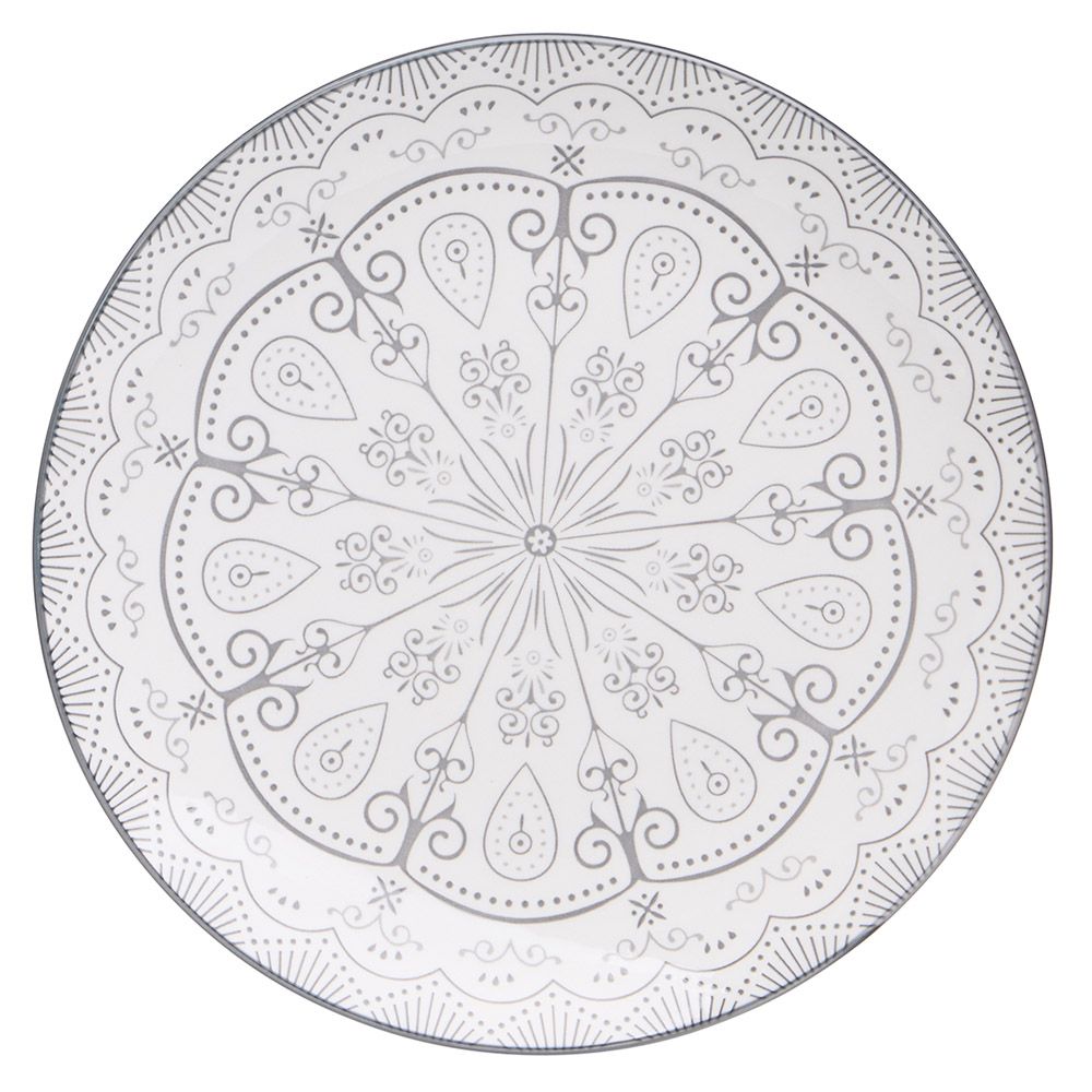 НАБОР ТАРЕЛОК ОБЕДЕННЫХ BRONCO "DREAMS" ИЗ 4 ШТ. ДИАМЕТР=27 СМ