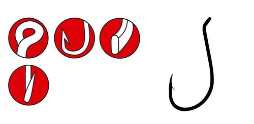 Крючок Gamakatsu Hook LS-5314F (Black) №04