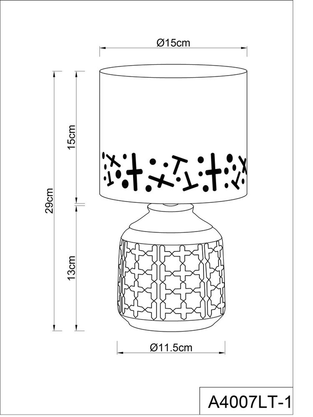 Декоративная настольная лампа Arte Lamp