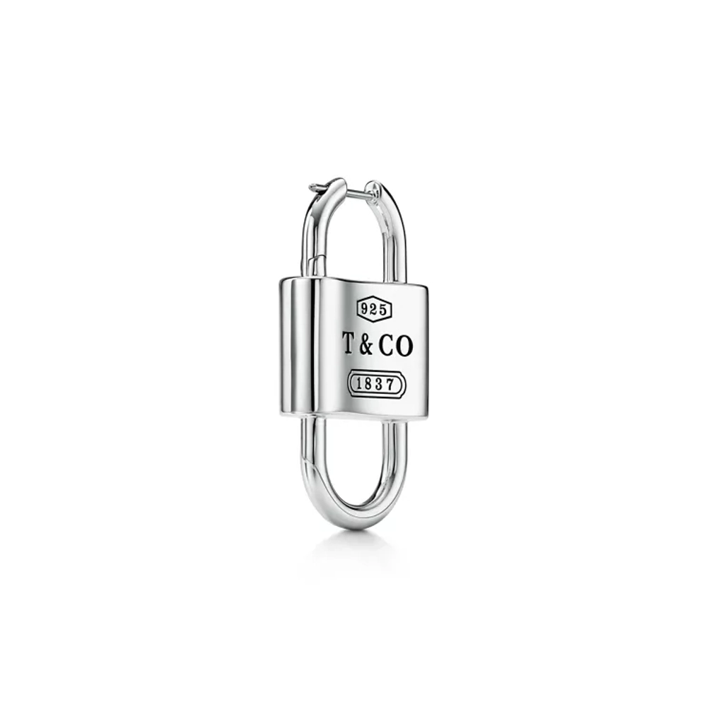 Серьги из серебра 925, Tiffany 💠Lock 1837
