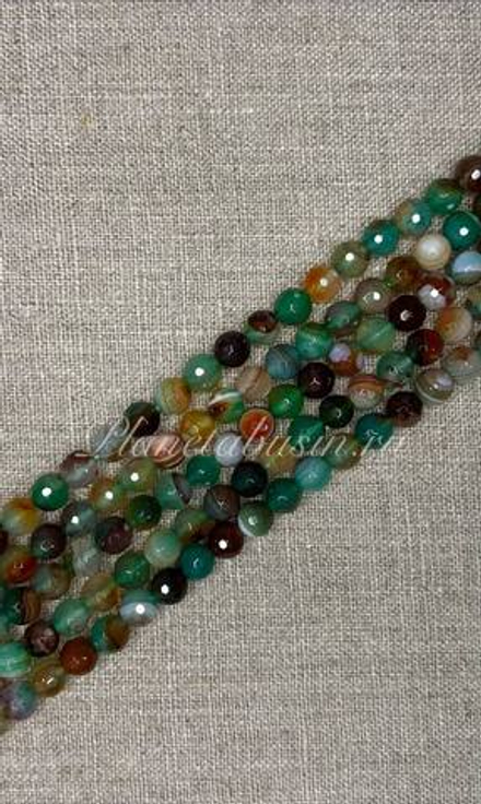 Камень натуральный граненый 0897