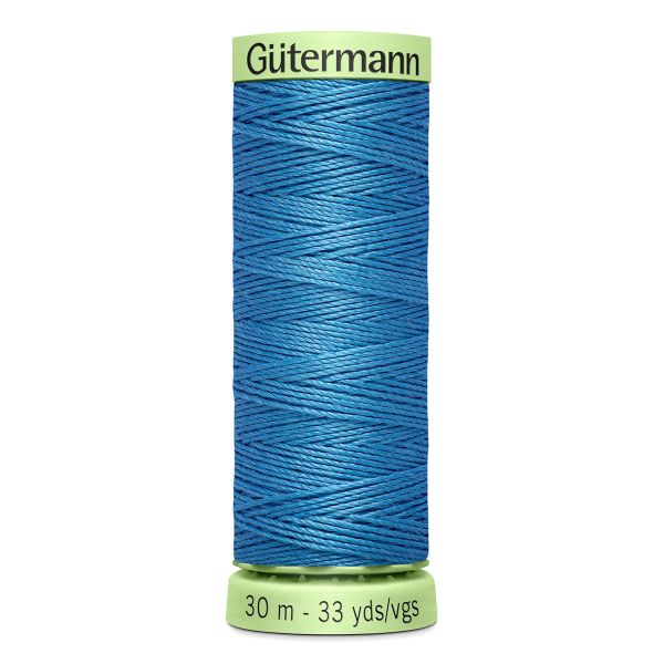 Нитки отделочные Gutermann Top Stitch 30 (30 метров), 5 кат. | 965 дымчато серо-голубой