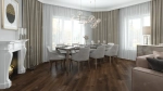 Каменно-полимерная плитка Alpine Floor Real Wood Дуб Мокка ECO 2-2