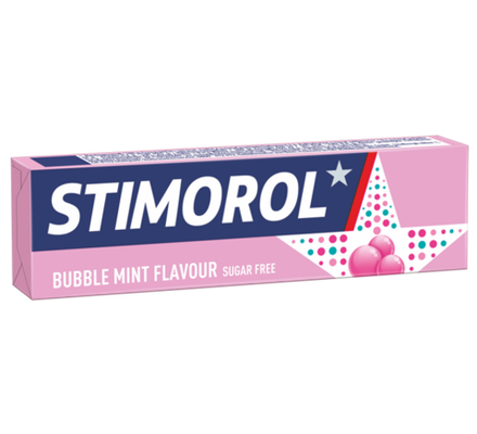 Жевательная резинка Stimorol Bubble Mint