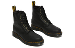 Dr. Martens 1460 Pascal Fur Lined Ankle High Top Retro Combat Boots Unisex Black