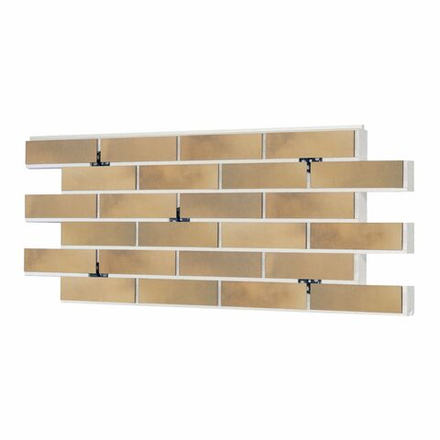 Клинкерная термопанель ППС BestPoint Retro Brick Masala 1020х455 мм