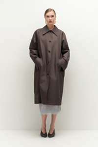 Тренч прямого кроя