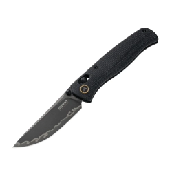 Нож складной SRM 255L-MB3 Medal PVD (140Cr Laminated, Black Micarta)