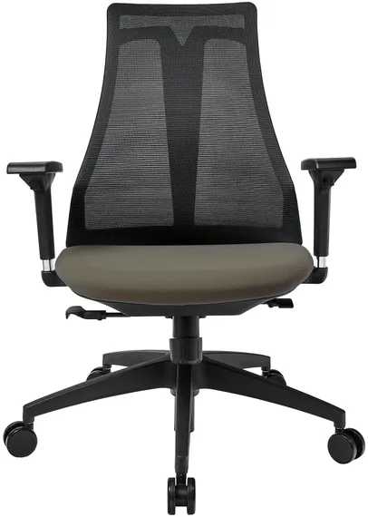 Офисное кресло Air-Chair черный пластик, черная база