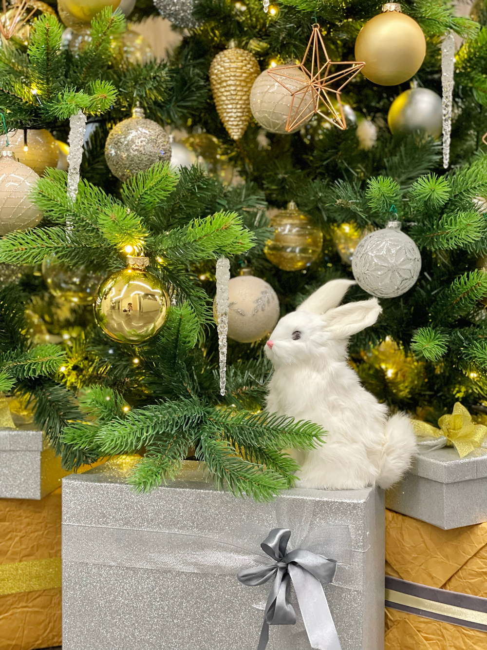 Дизайнерская Ель "Праздничный блеск"