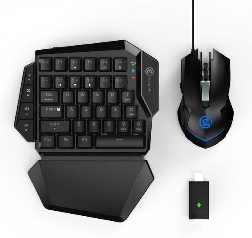 Клавиатура GameSir VX AimSwitch черный + мышь