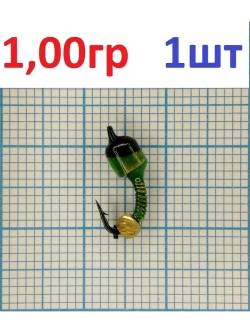 Мормышка вольф. безнасадочная Лесотка №4