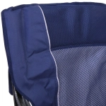 Кресло складное с подлокотниками до 100 кг SJ-0053, 52*62*92 см, цвет: синий, ТуристМастер