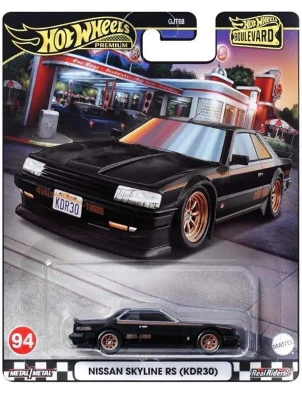Машинка Хот Вилс Премиум Nissan Skyline RS GJT68 HRT66