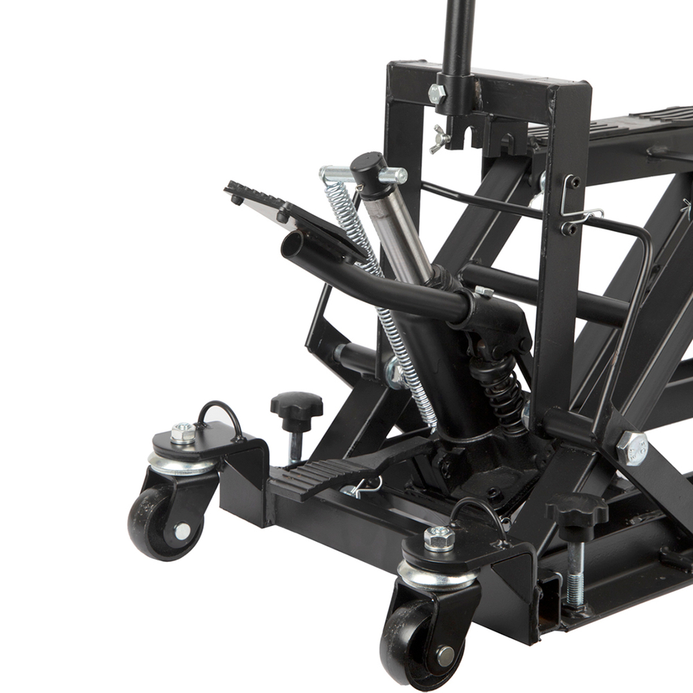 WDK-86101 Мотодомкрат подкатной гидравлический, г/п 700 кг, высота подъема 430 мм