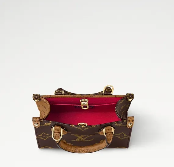 Сумка Louis Vuitton Onthego коричневый/бежевый