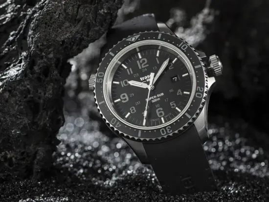 Швейцарские тактические часы Traser P67 Diver Black 109377