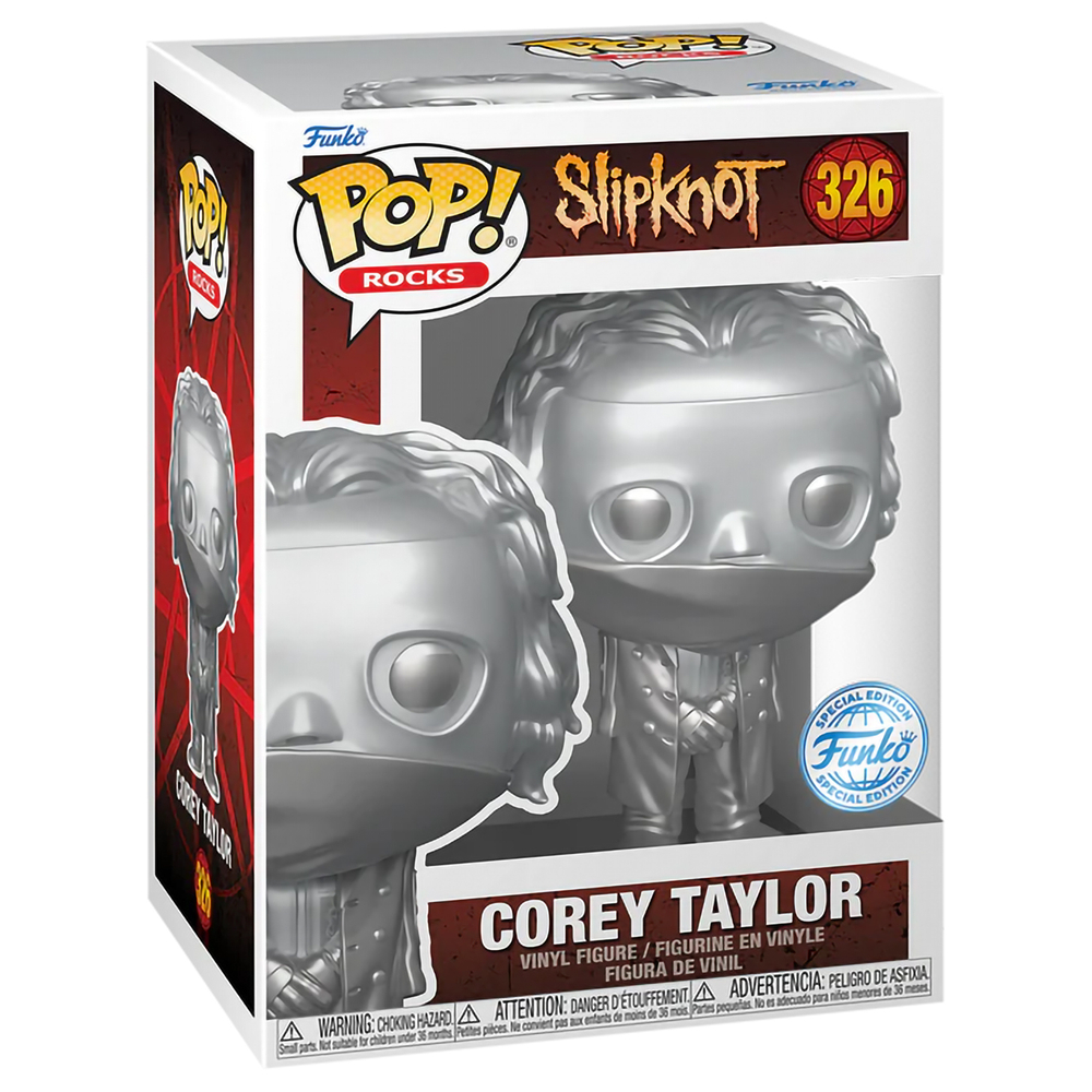 Фигурка Funko POP! Rocks - Slipknot Corey Taylor Platinum (Exc)